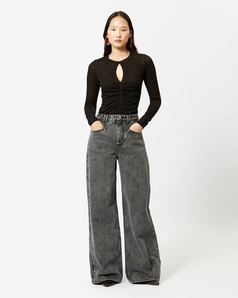 Isabel Marant LEMONY DENIM PANTS outlook