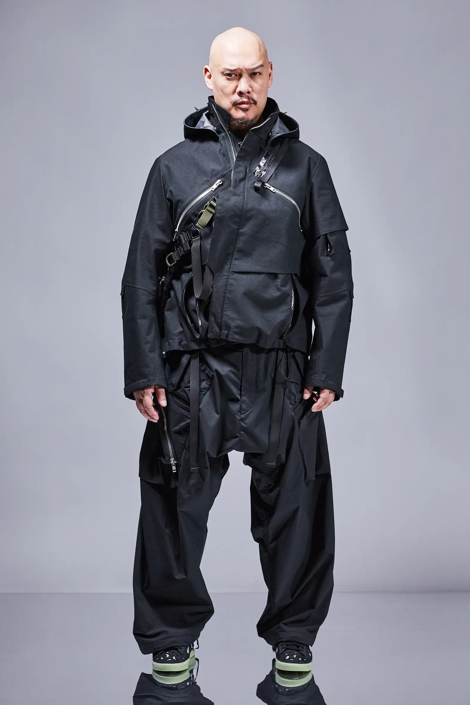 J1WB-BQ 3L Interops Jacket Black - 42