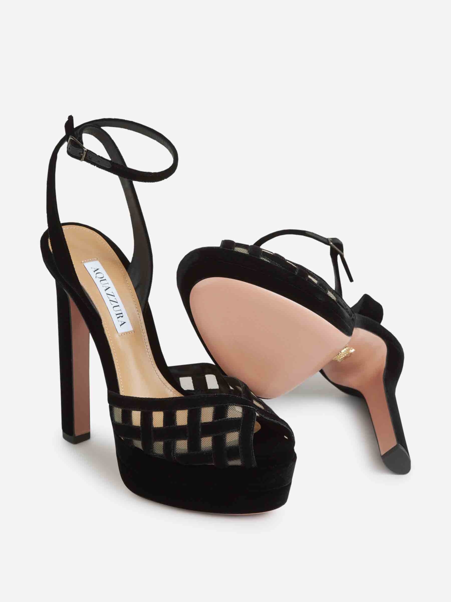 ROMANCE HIGH HEEL SANDALS - 4