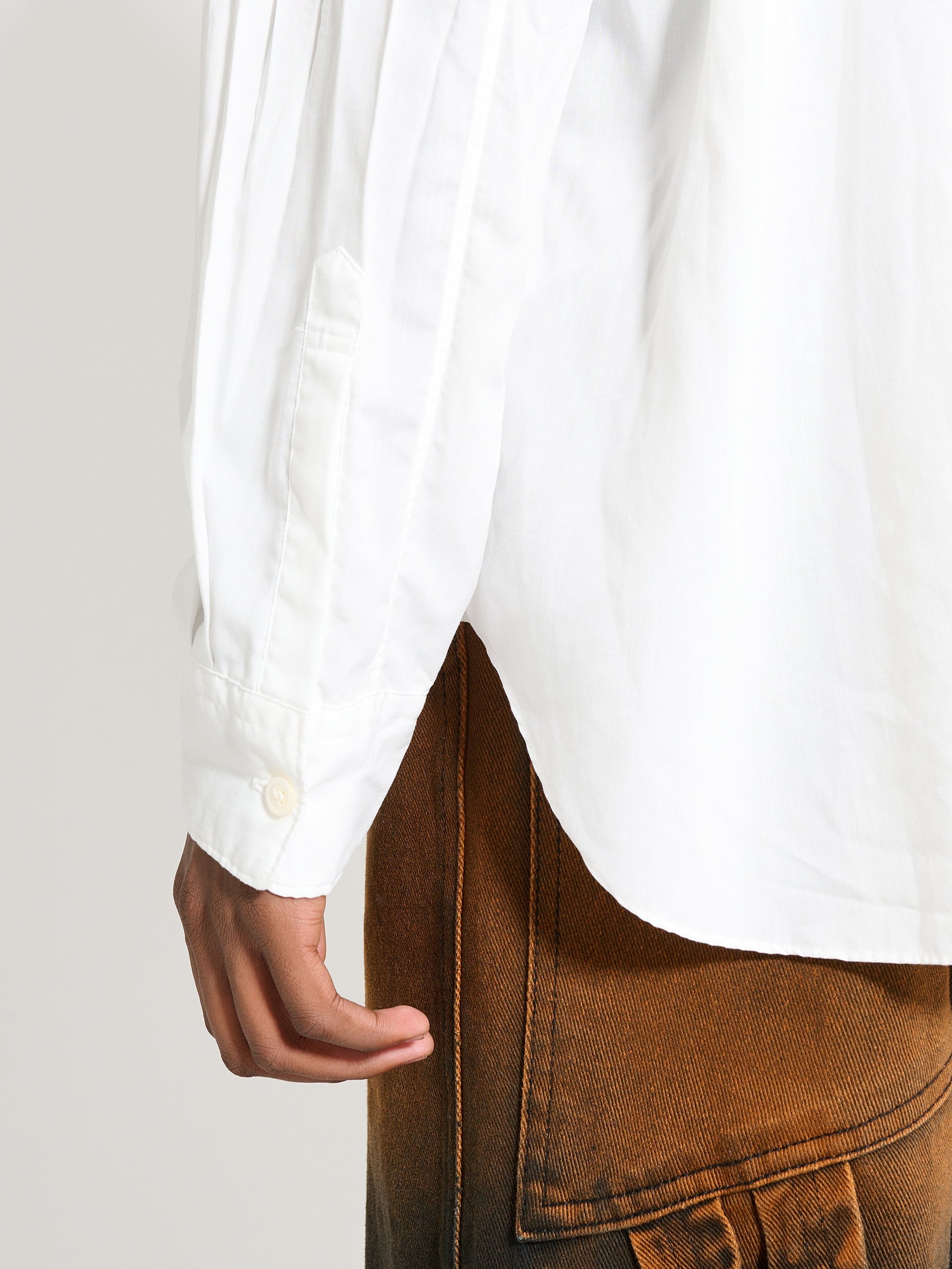 COMME DES GARÇONS HOMME PLUS PLAIN SHIRT WHITE - 6