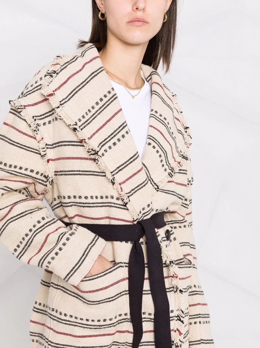 Josialo embroidered coat - 5