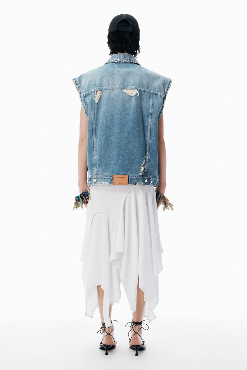 Regen Denim Oversized Vest 4