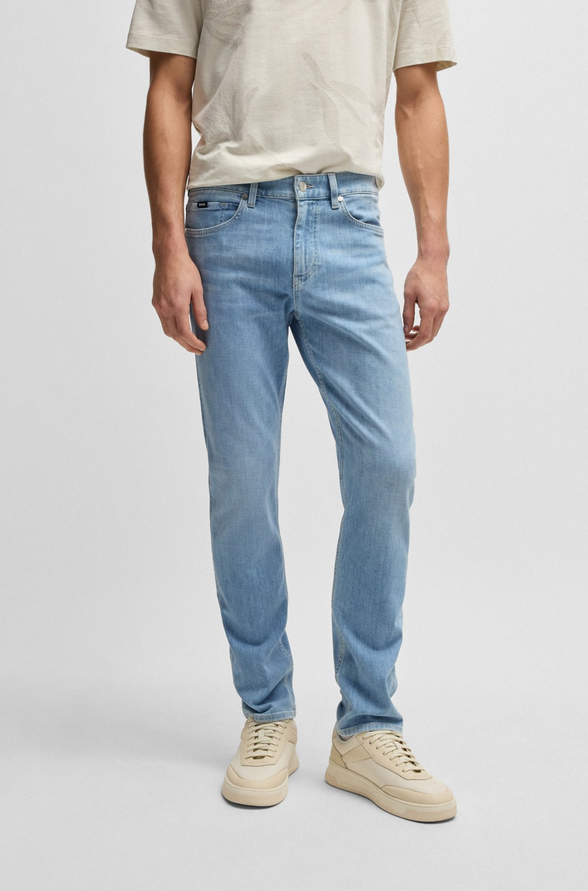DELAWARE SLIM-FIT JEANS IN BLUE ITALIAN DENIM - 2