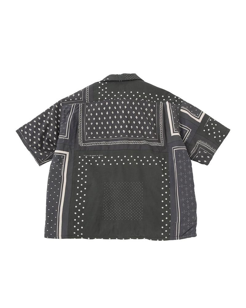 WALLIS DOWN SHIRT S/S (C/SI) BLACK - 2