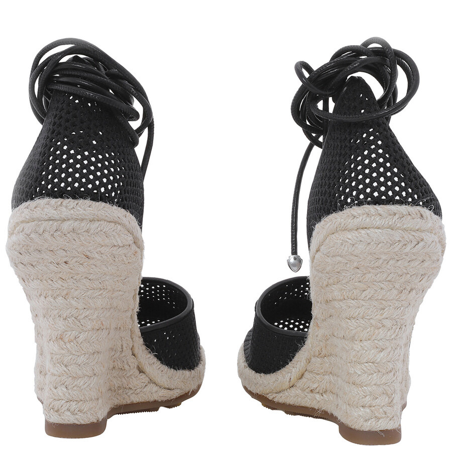 Burberry Mesh Plunge Espadrilles - 4