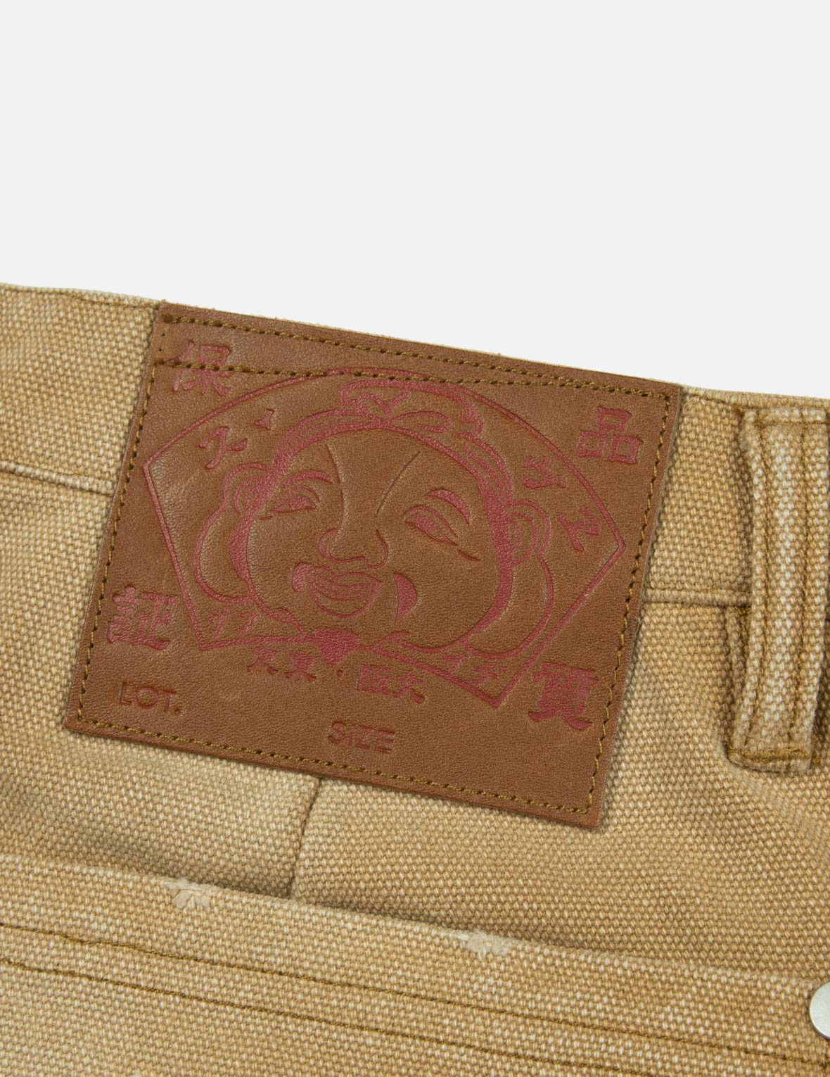 SEAGULL APPLIQUÉ EMBROIDERY BAGGY FIT CARPENTER PANTS - 13