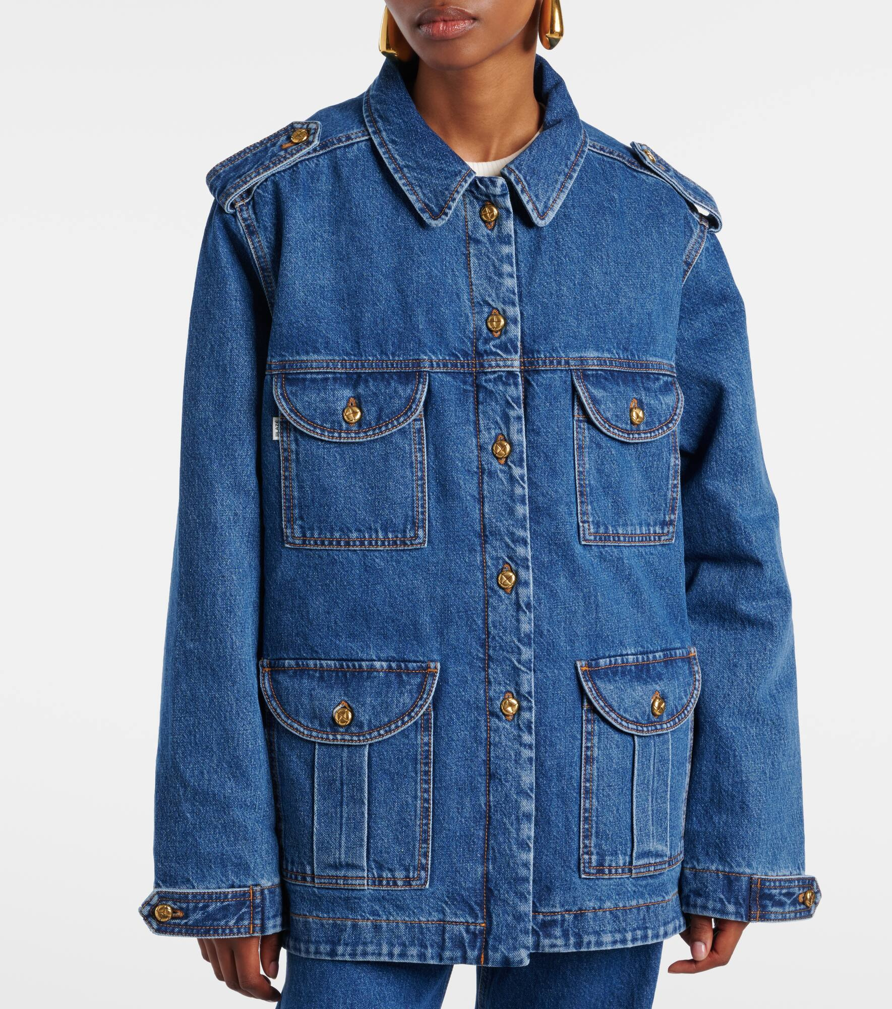 Sahariana denim jacket - 6