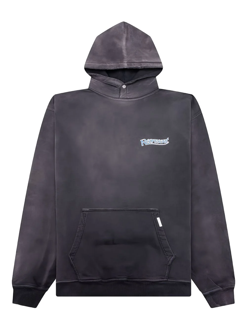 logo-print hoodie - 1