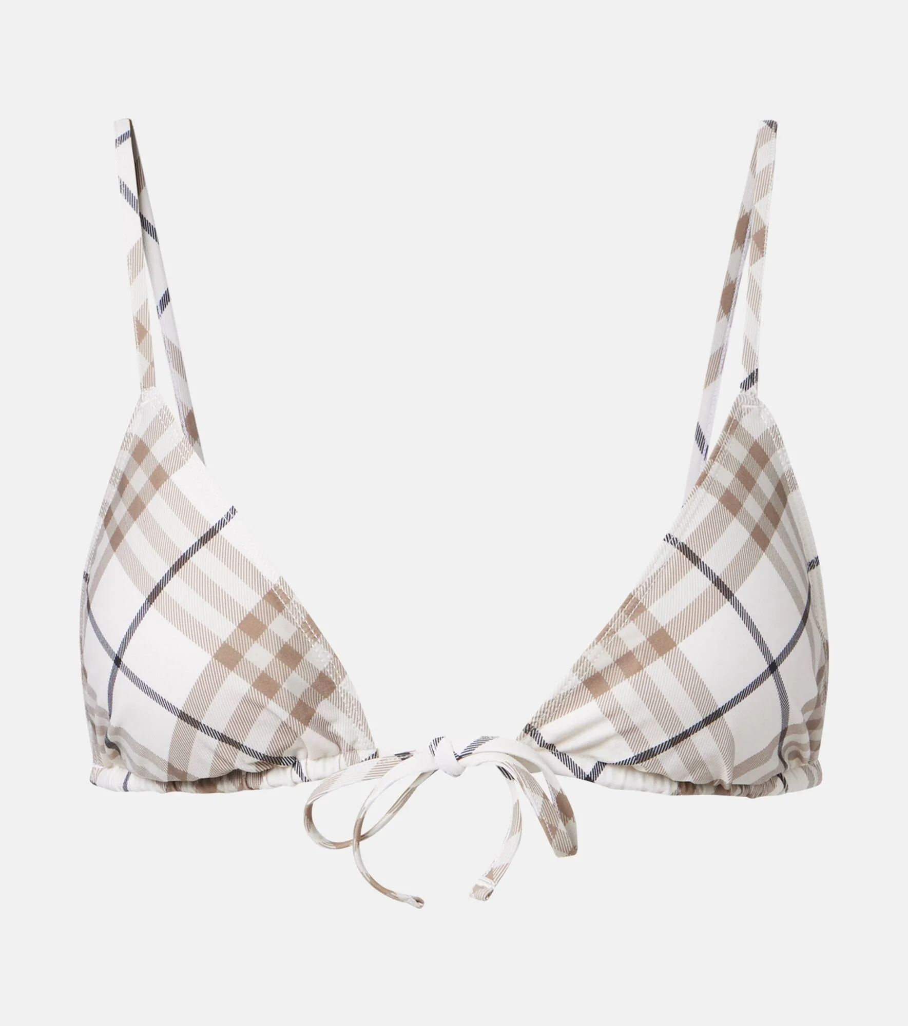 Burberry Check bikini top - 1