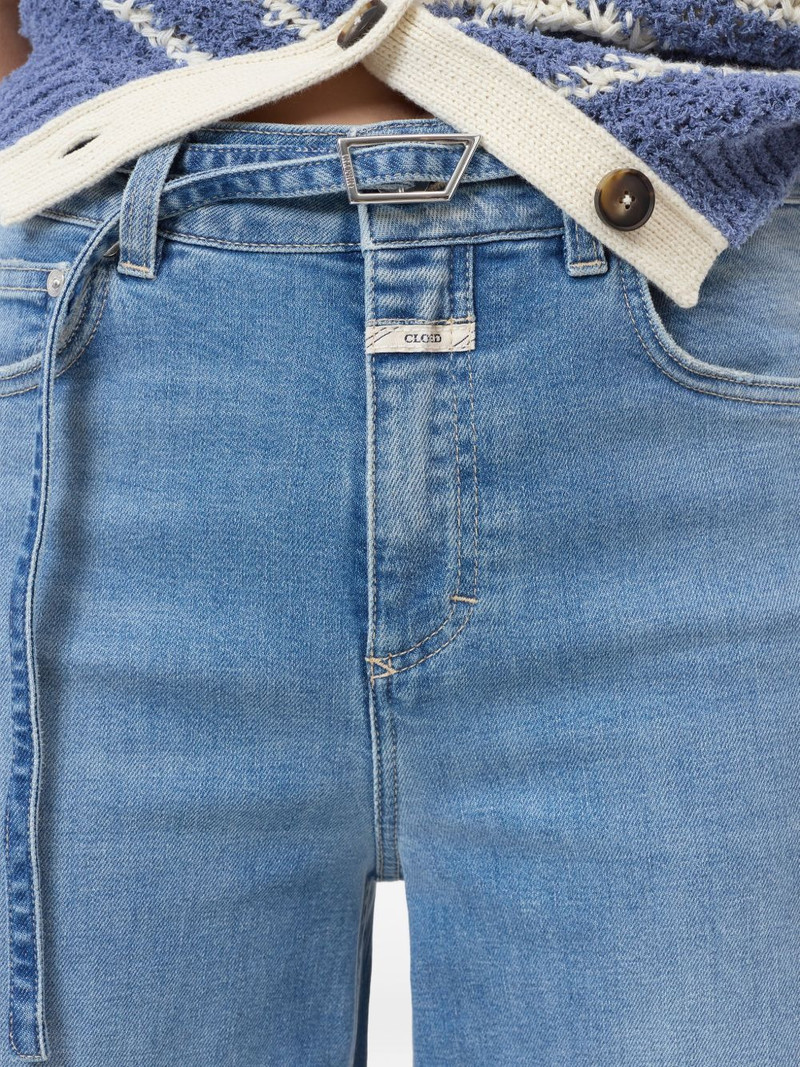 Glow Up tie-waist jeans 4