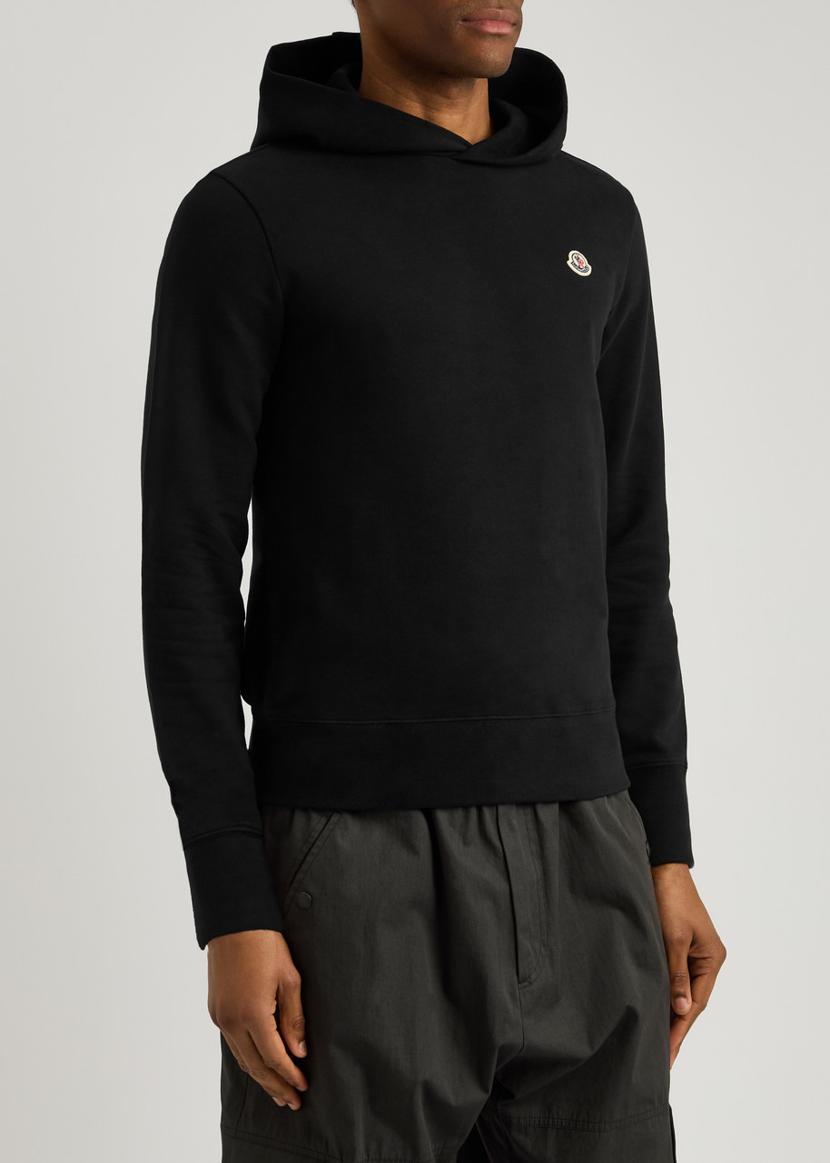 Moncler Logo-appliquéd Hooded Cotton Sweatshirt - 2