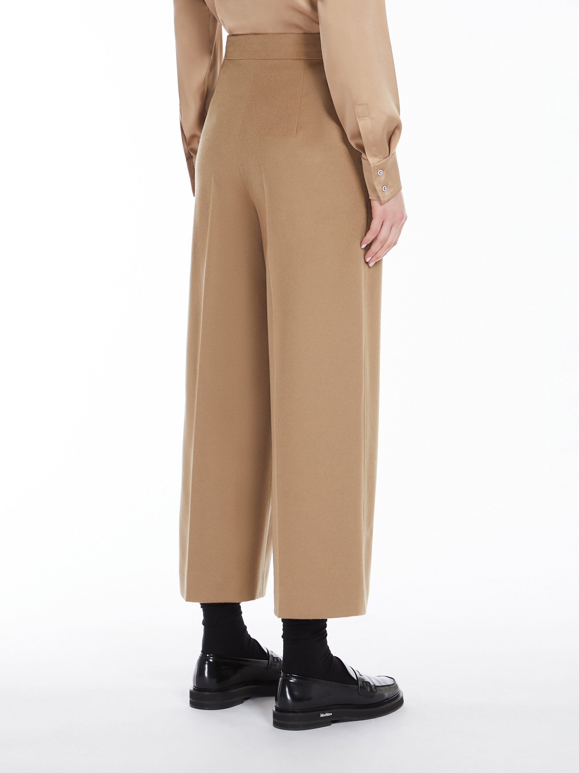 BURANO Cropped wool trousers - 4