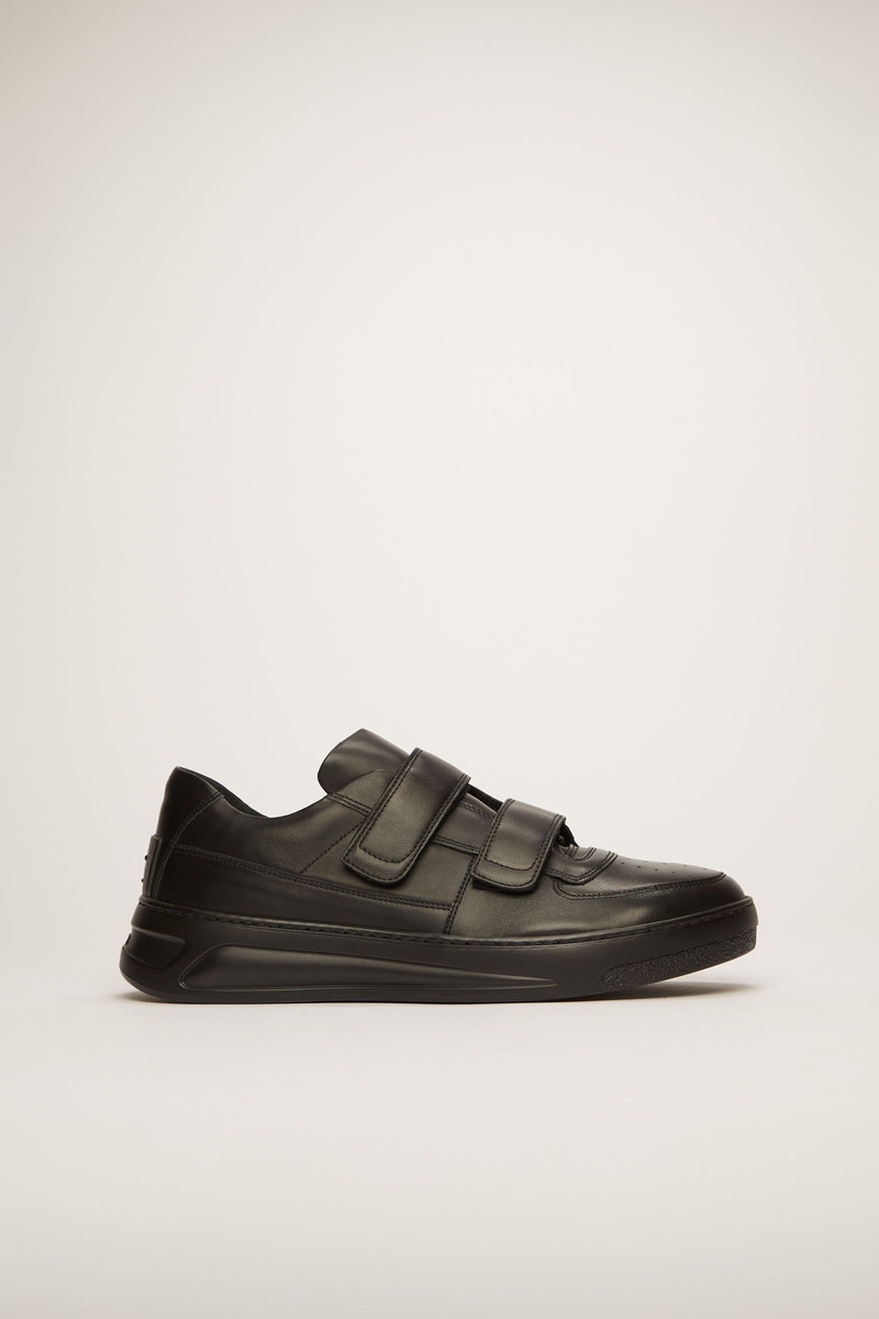 Velcro-strap sneakers black/black 1