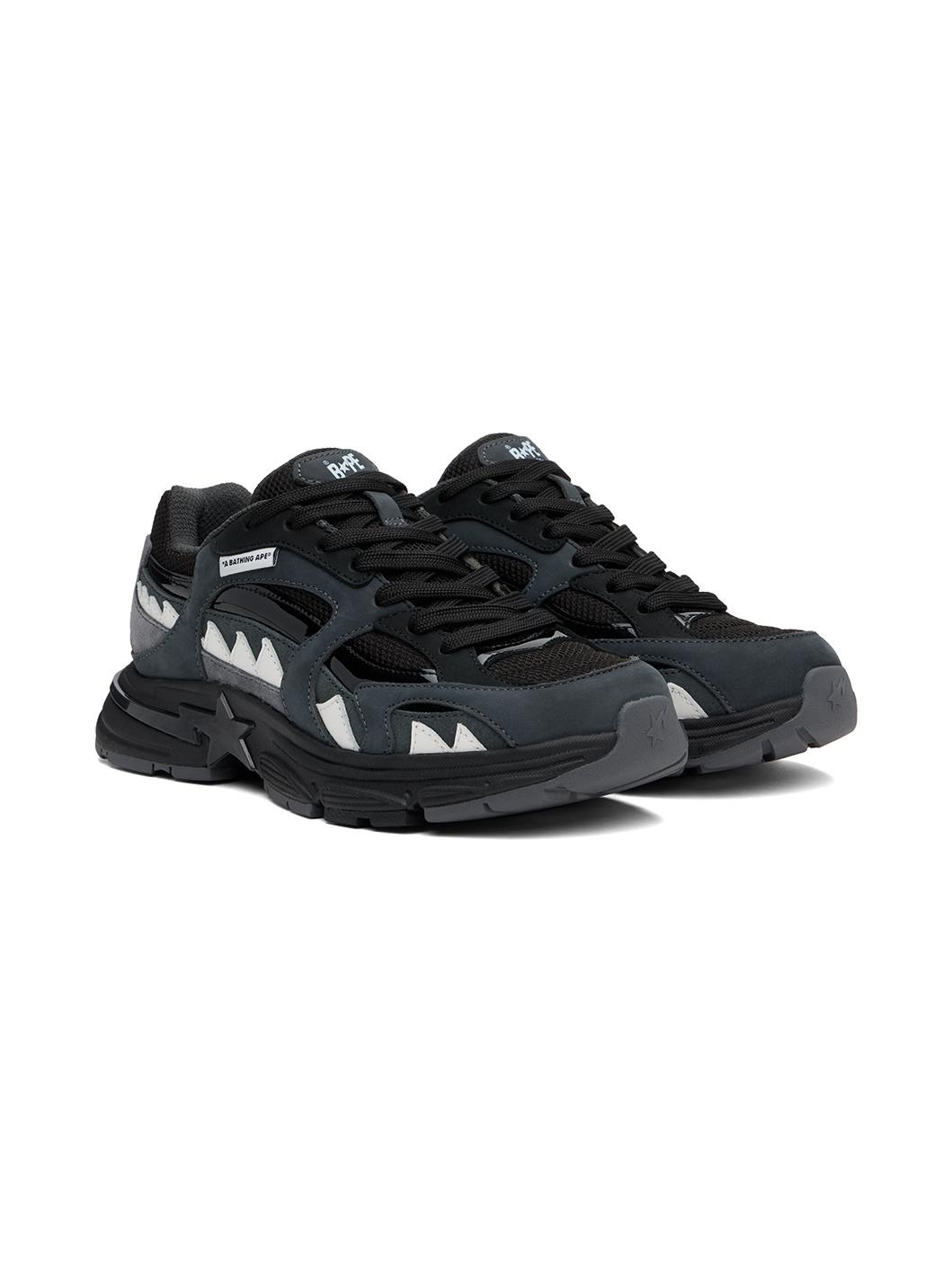 Black Sports Runner M2 Sneakers - 4