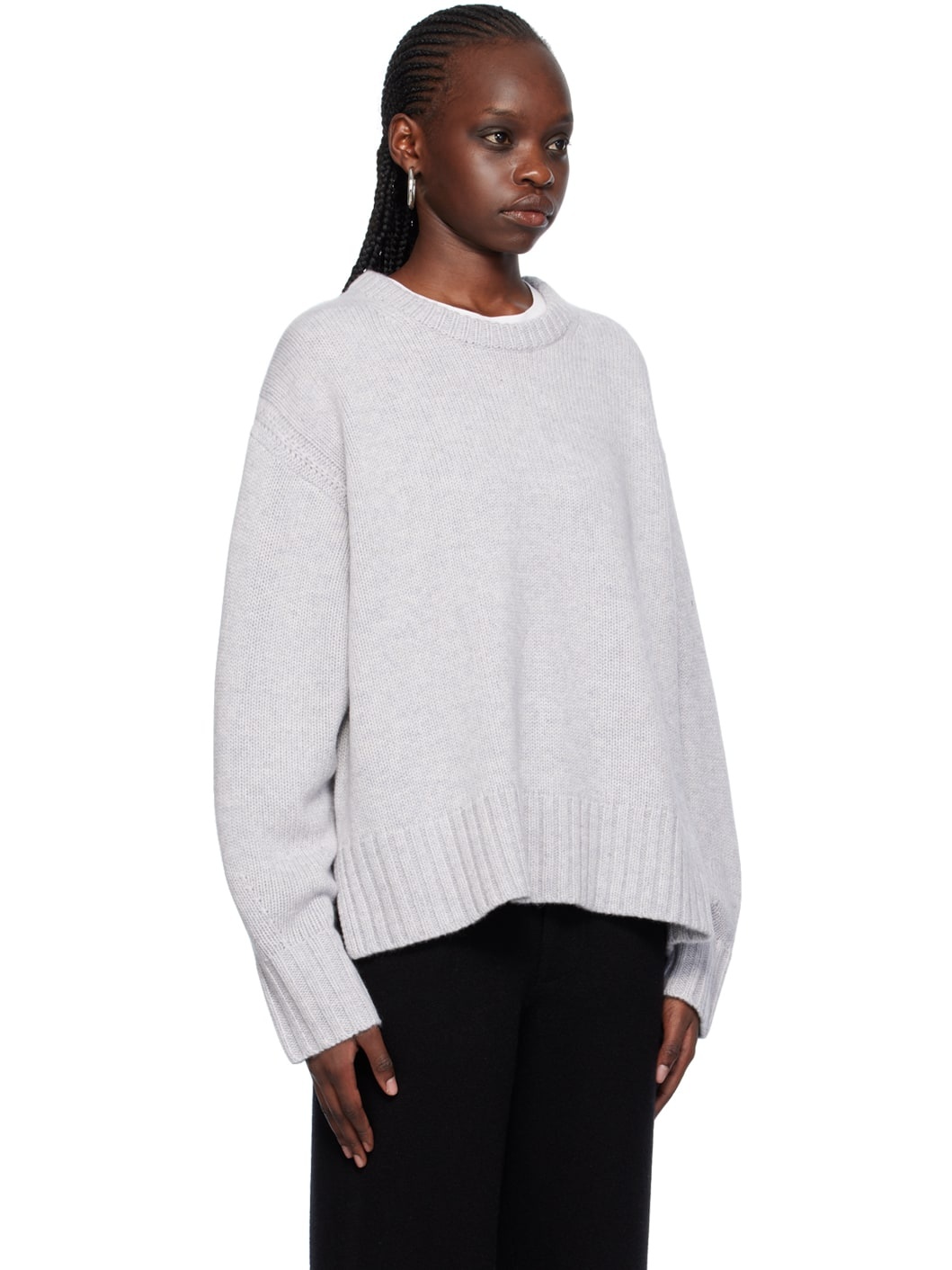 Gray Cozy Sweater - 2