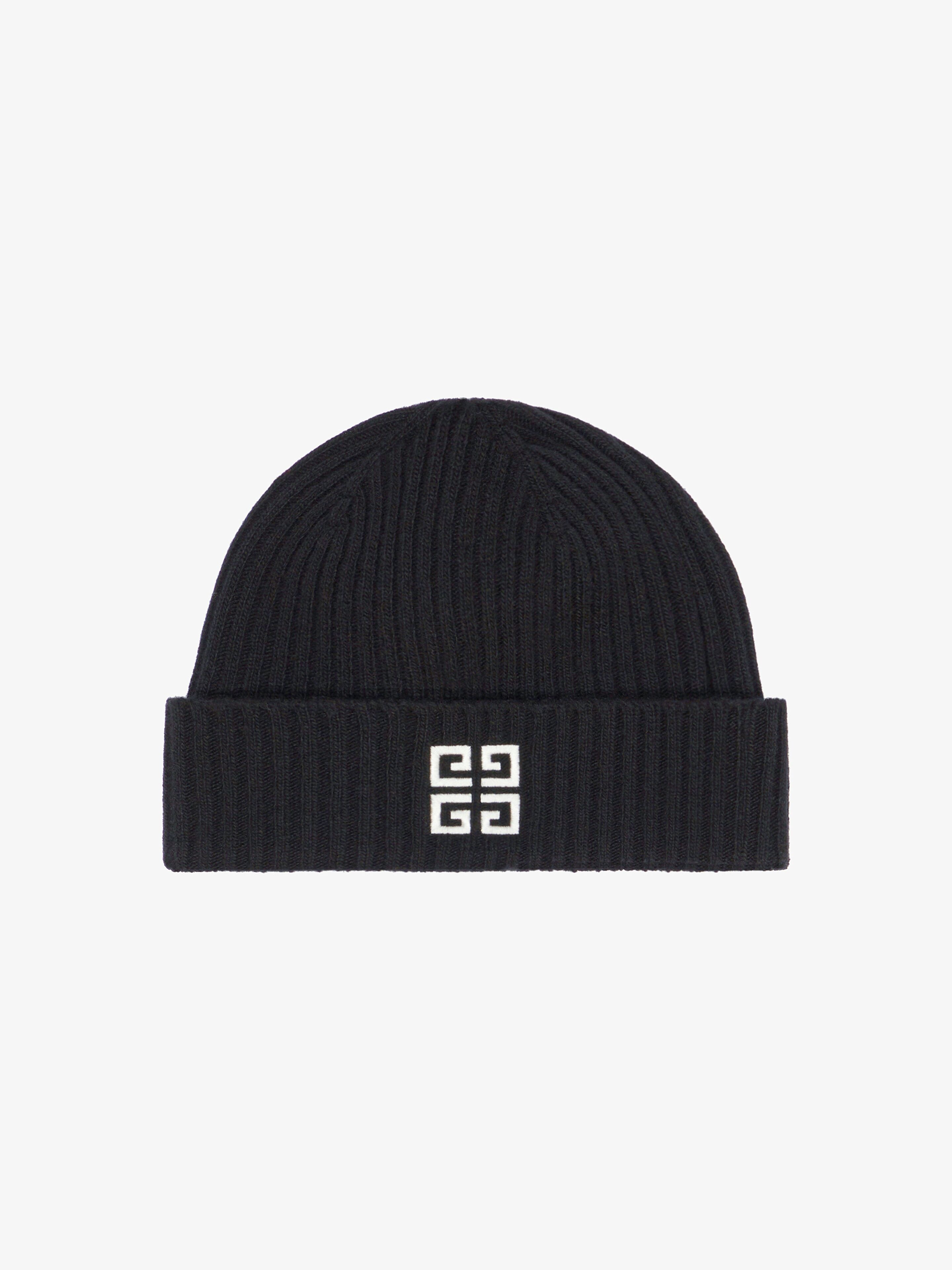 GIVENCHY 4G BEANIE IN WOOL AND CASHMERE - 2
