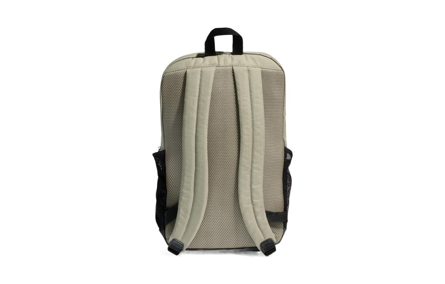 adidas Printing Small Logo Sports Large Capacity Backpack Schoolbag Dark Olive HM9163 - 3