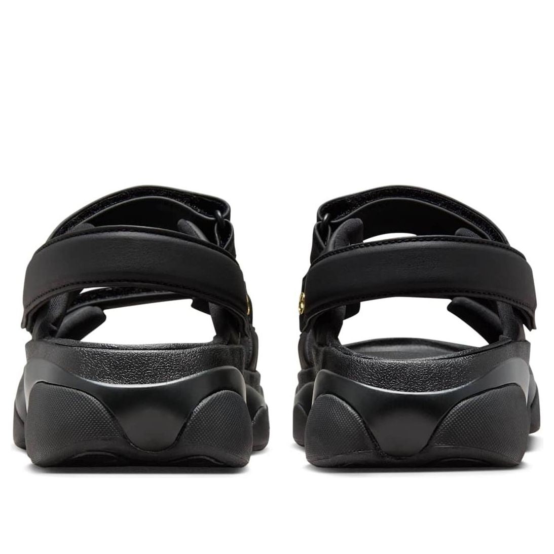 (WMNS) Air Jordan Deja Sandals 'Black Metallic Gold' FN5036-001 - 5