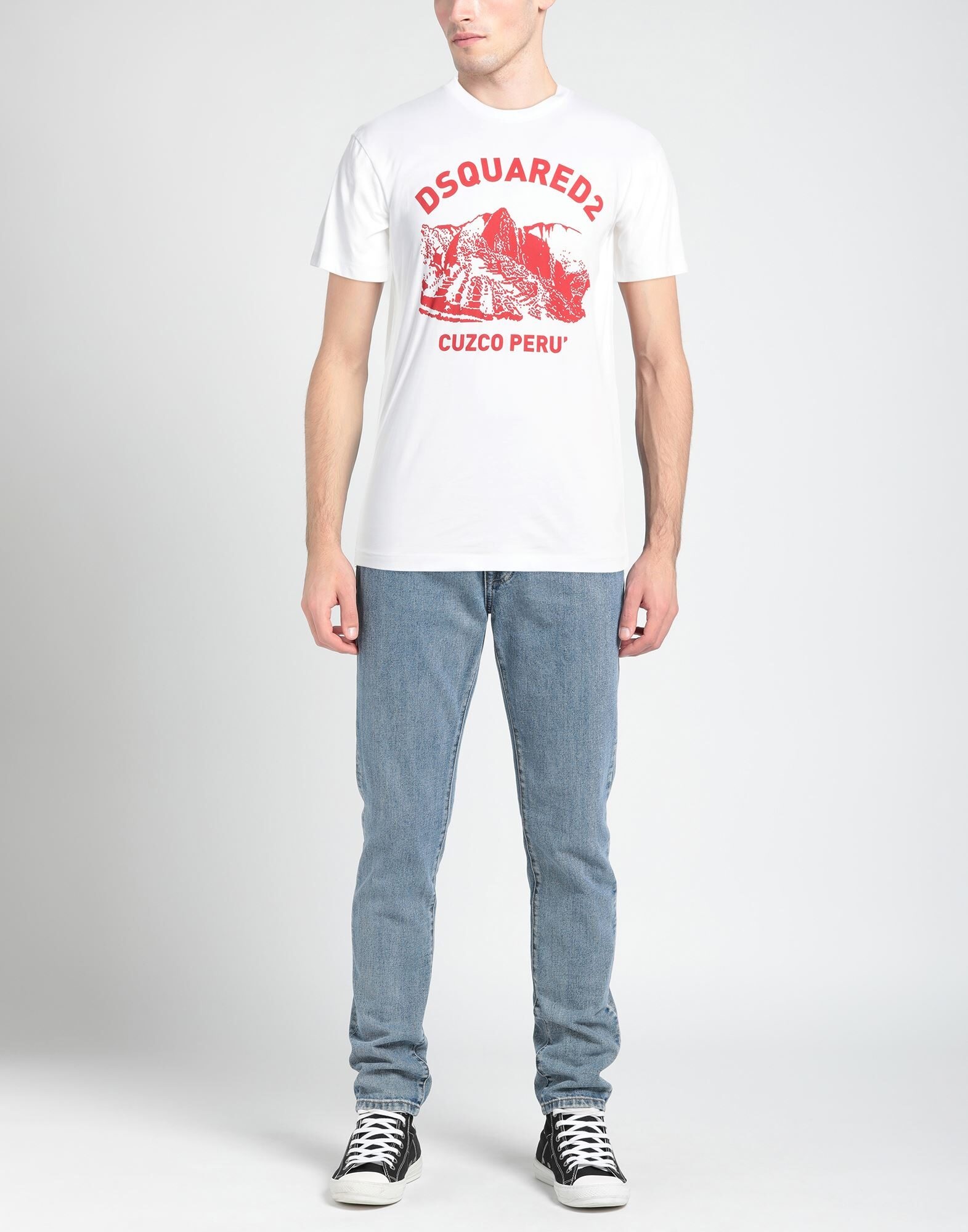 White Men's T-shirt - 2