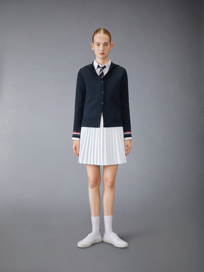 VISCOSE PLEATED MINI SKIRT 5