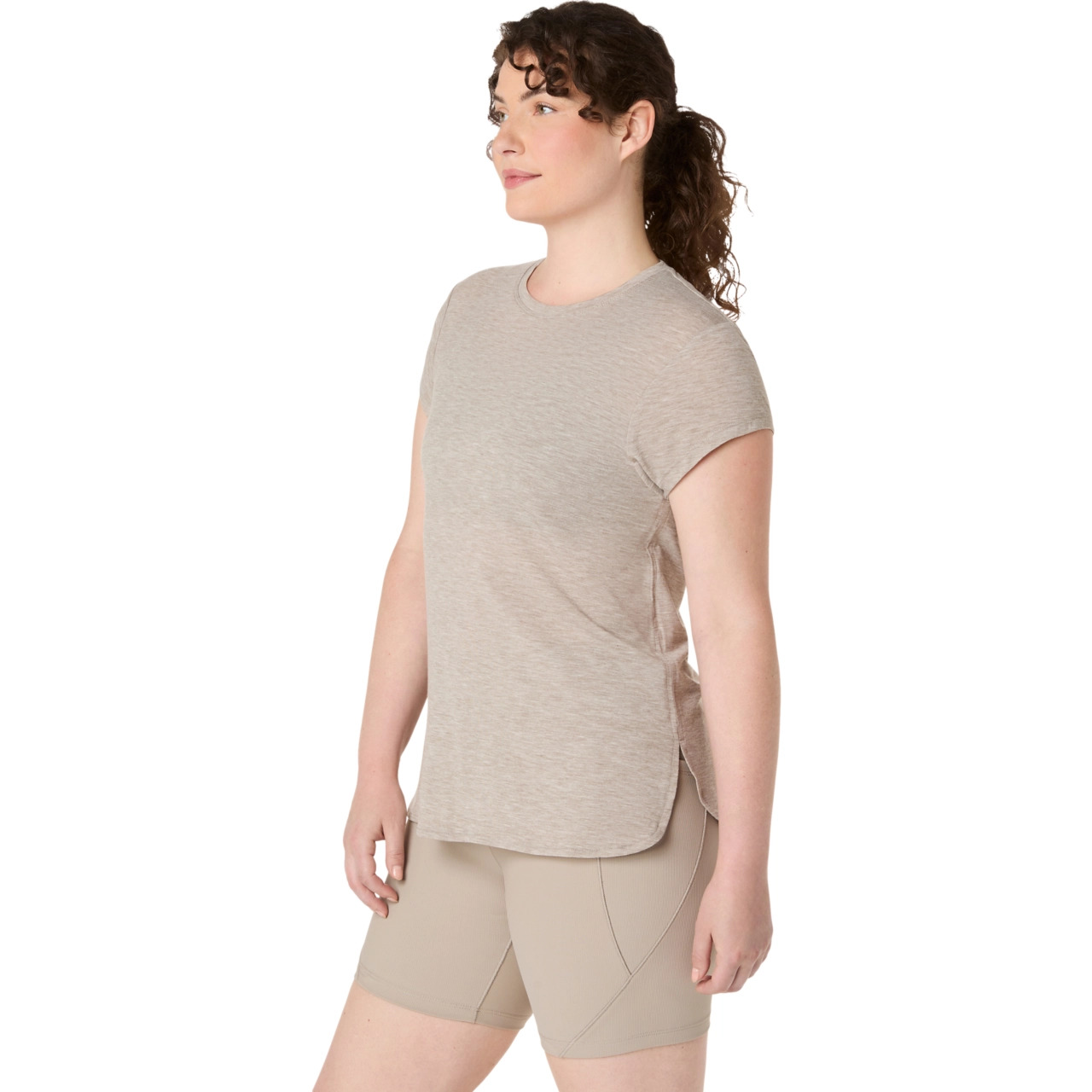 WOMEN'S HEATHER CREWNECK TOP - 3