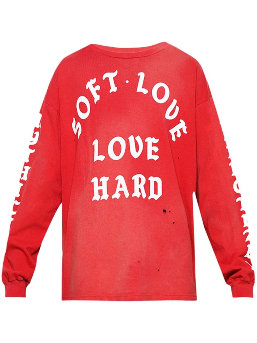 logo-print long-sleeve T-shirt - 1