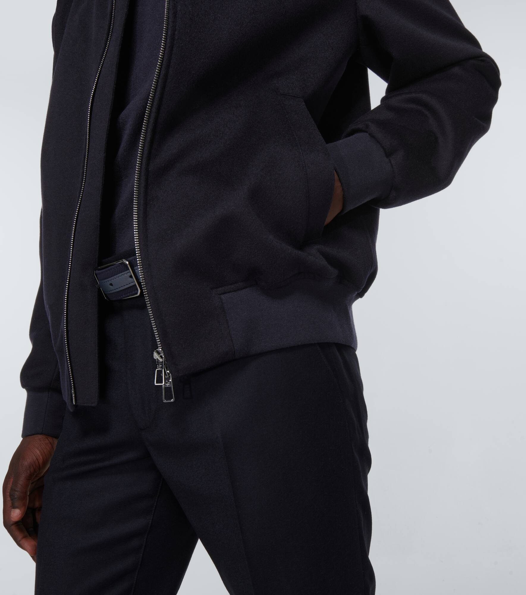 Ivy cashmere bomber jacket - 6