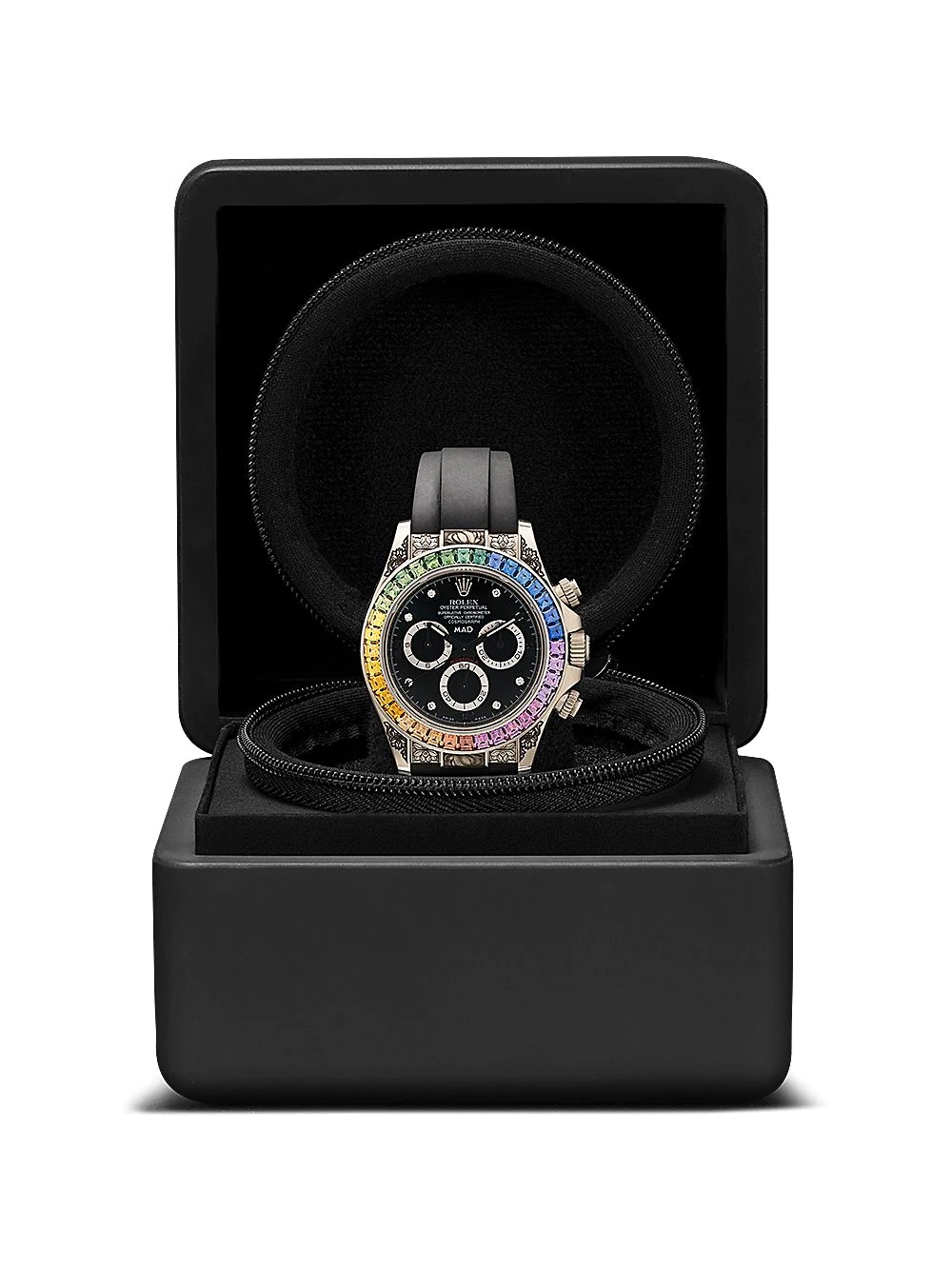 customised Rolex Daytona Rainbow engraved 40mm - 8