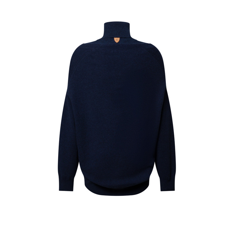 Cashmere Double Neck Pullover 3