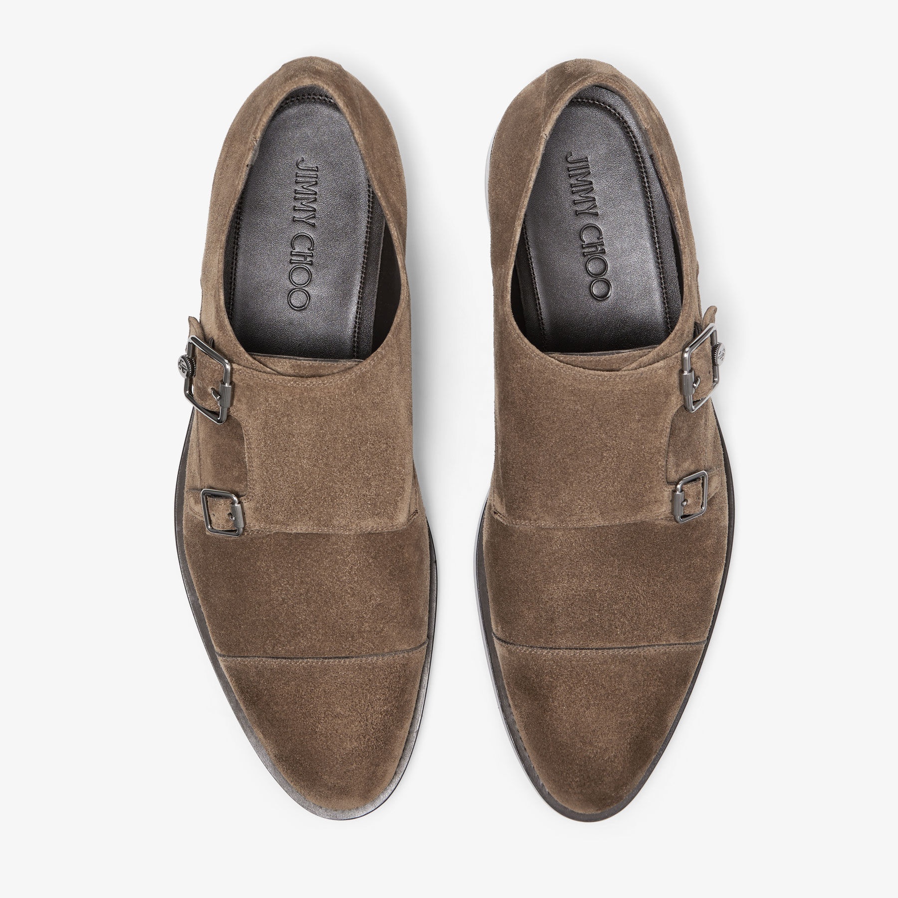 Finnion Monkstrap
Oak Velvet Suede Shoes - 4