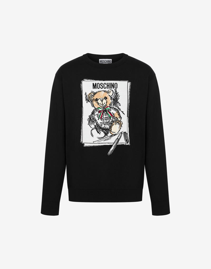 COTTON PULLOVER TEDDY BEAR 1