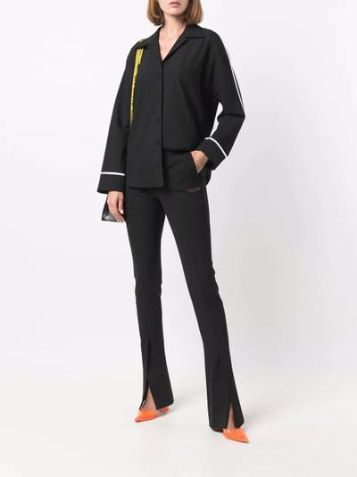 Off-White ankle-slit tailored trousers outlook