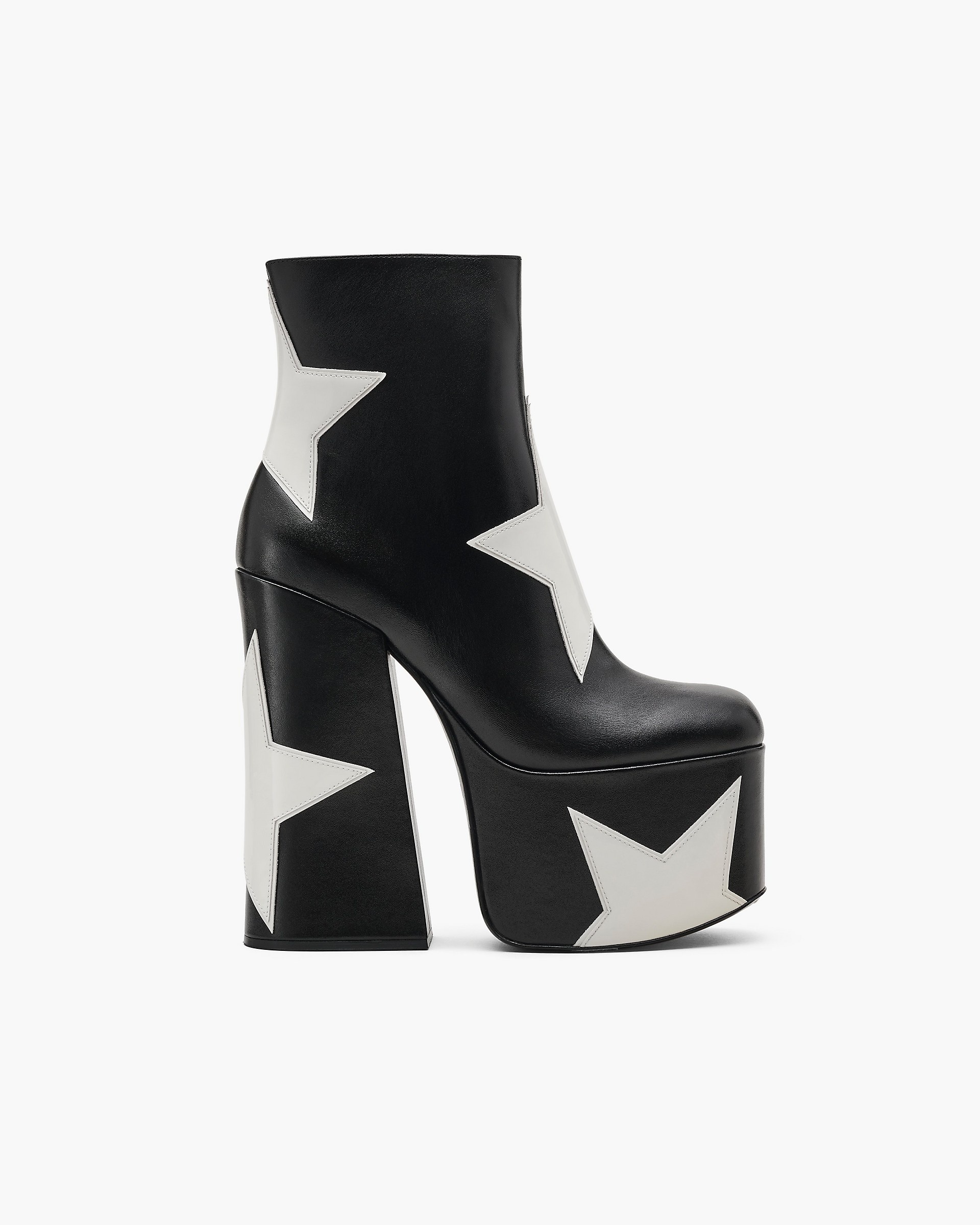 THE STAR PATCHWORK KIKI PLATFORM BOOT - 1
