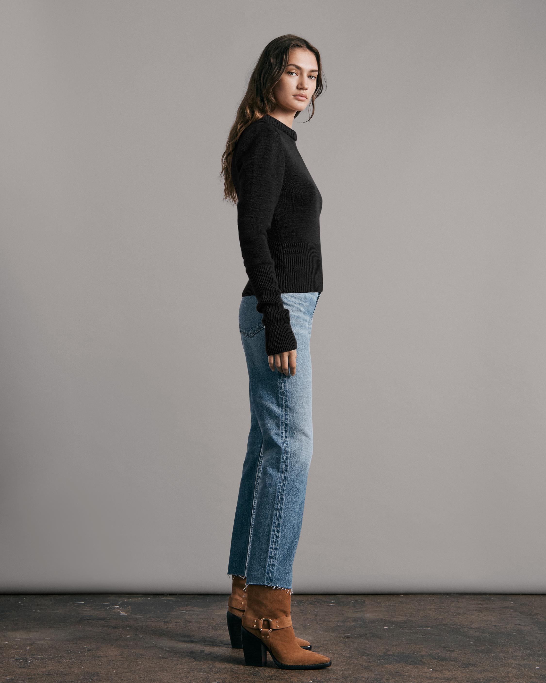 Pierce Cashmere Crew
Slim Fit Sweater - 3