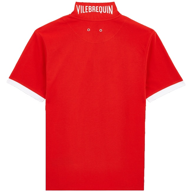 Men Cotton Polo Shirt Solid - 2
