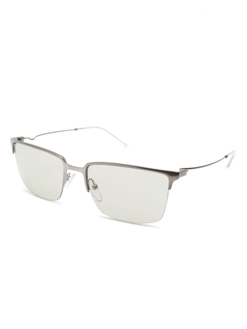 EMPORIO ARMANI rectangle-frame sunglasses outlook
