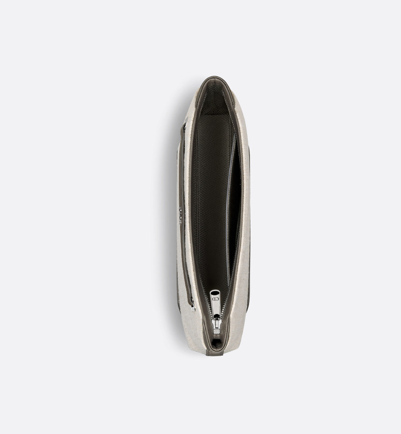 Dior Normandie A5 Triangle Pouch 4