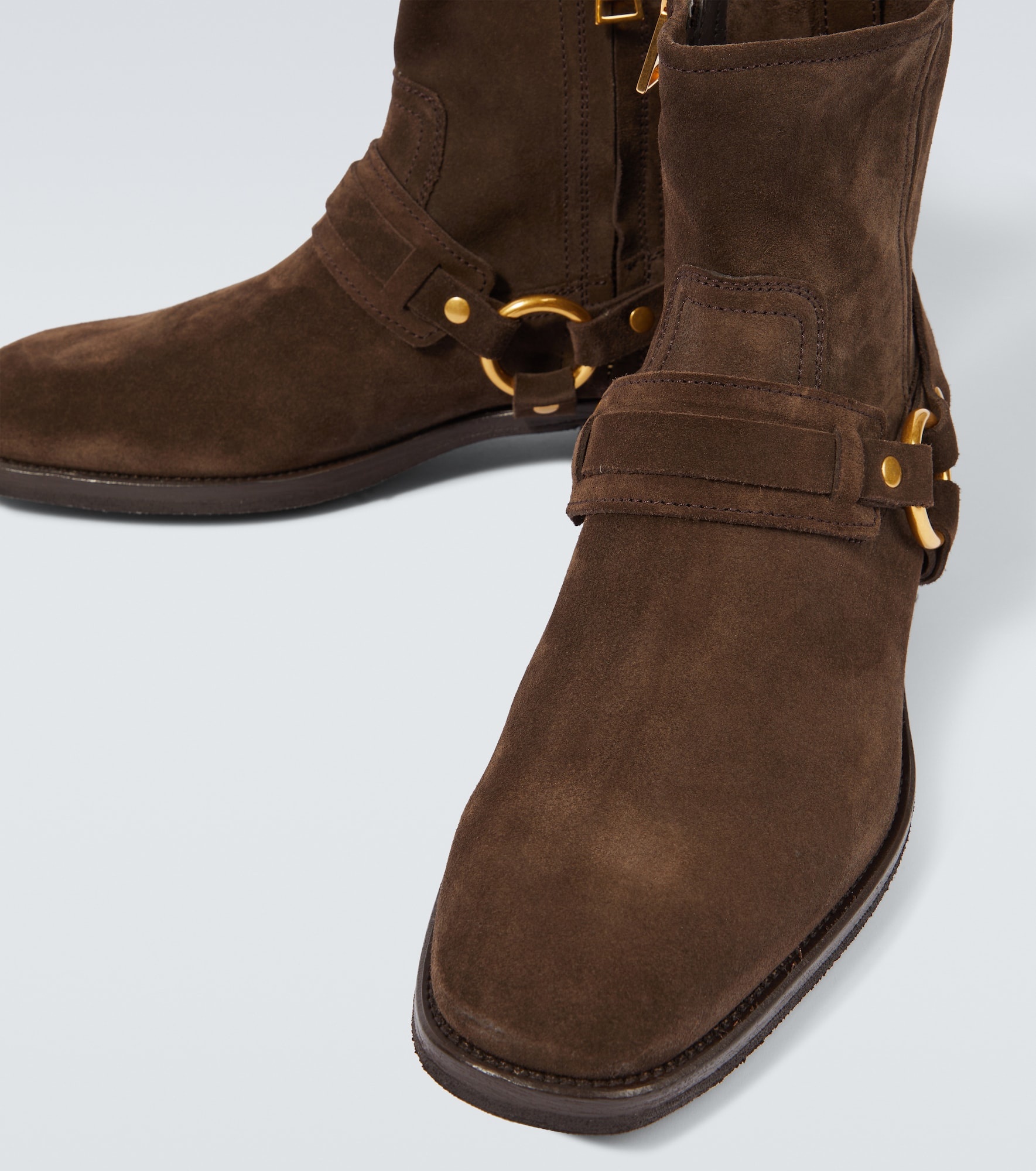 Cavendish suede biker boots - 3