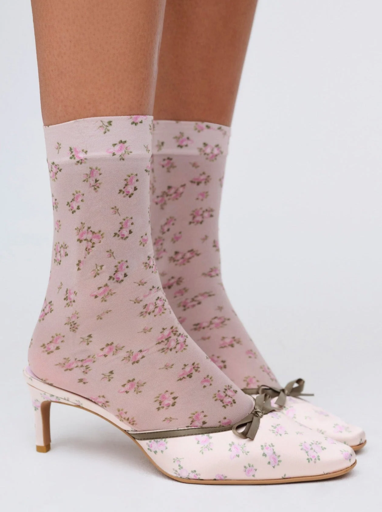 Floral Socks - 1