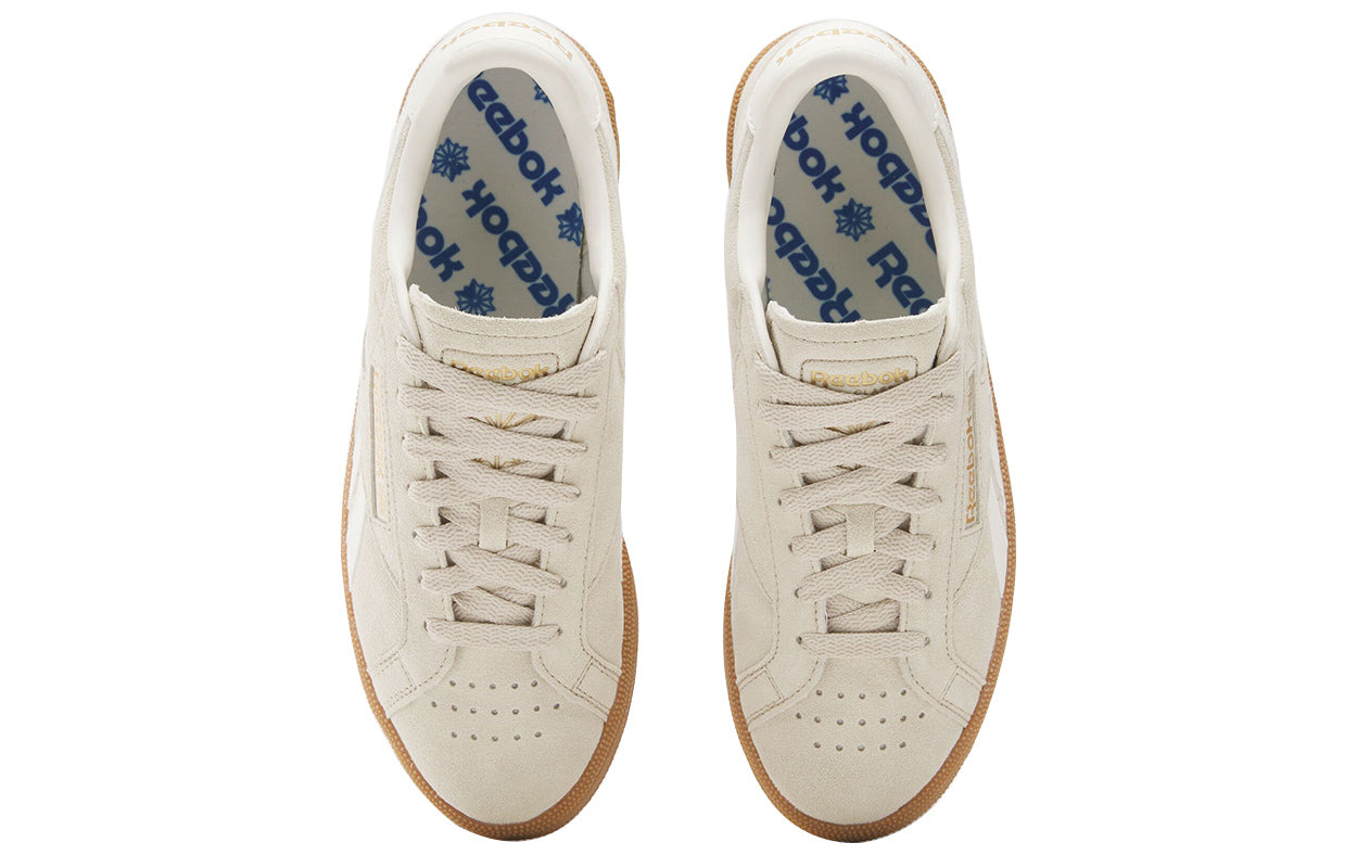 (WMNS) Reebok Club C Grounds Shoes 'Beige White' 100208145 - 4