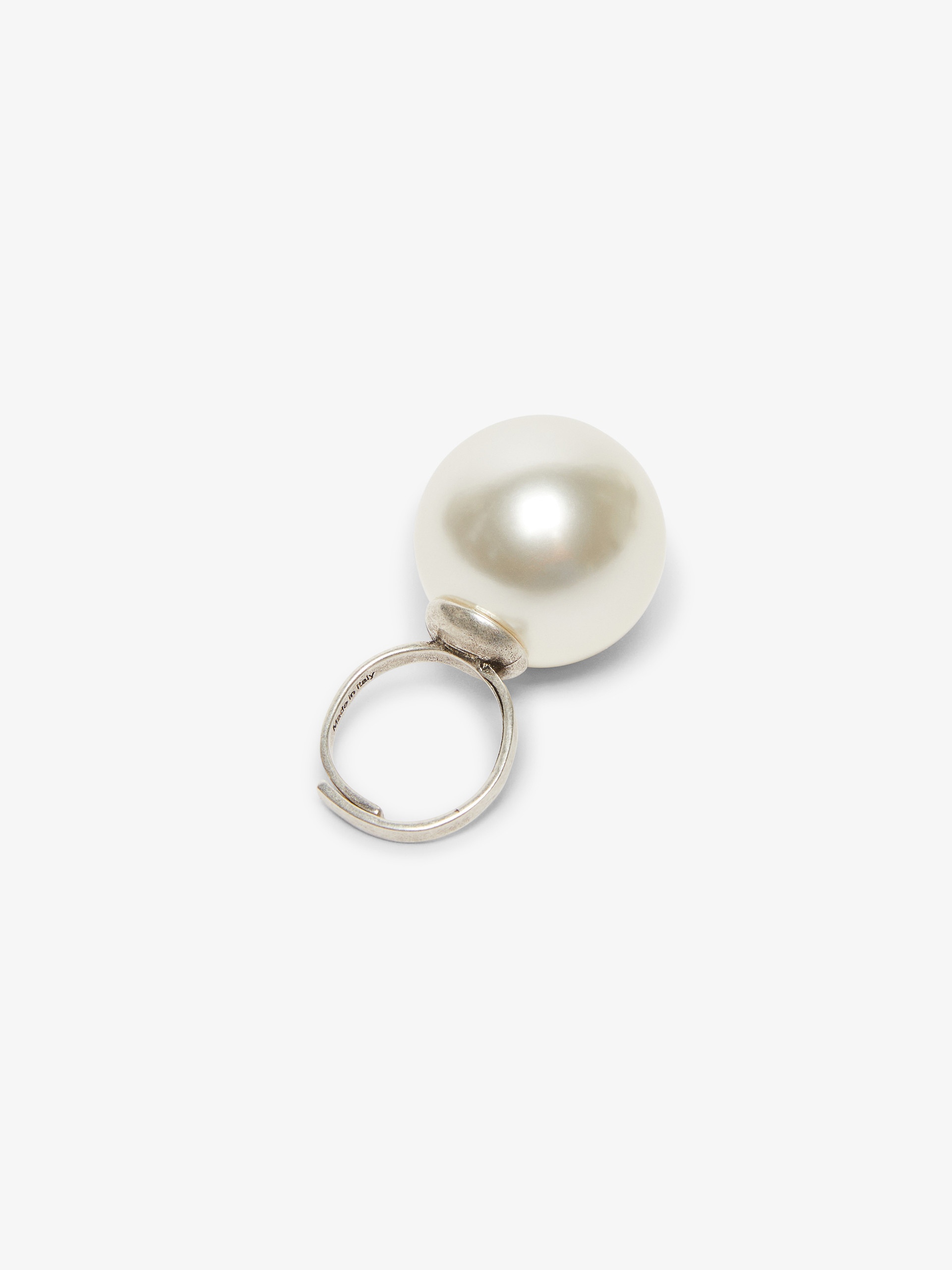 KEY Ring with pearl - 2