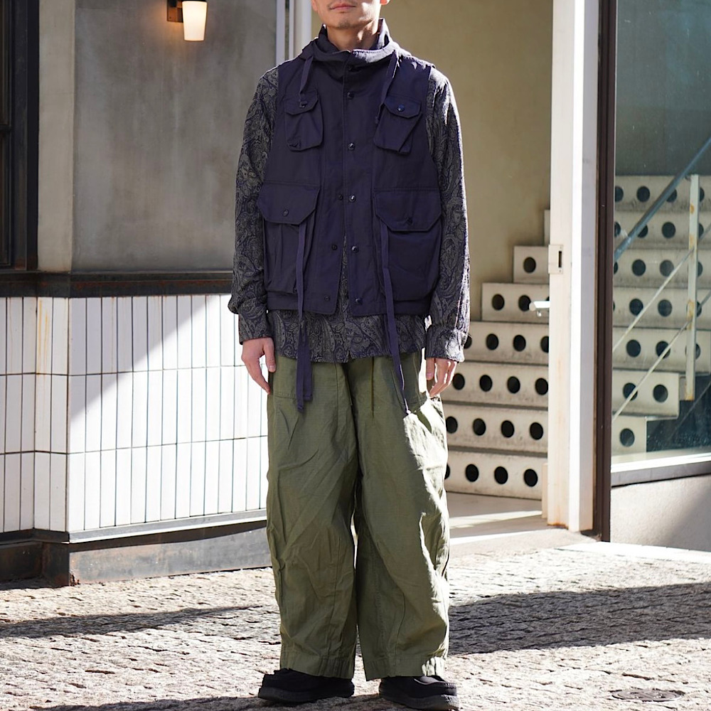 Field Vest - High Count Twill - QT077 - 12