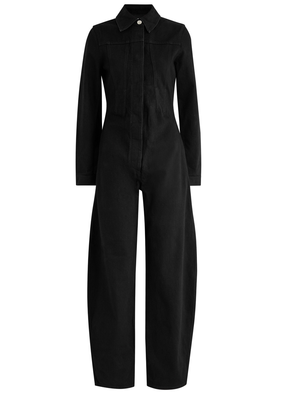 Alaïa Darted Denim Jumpsuit - 1