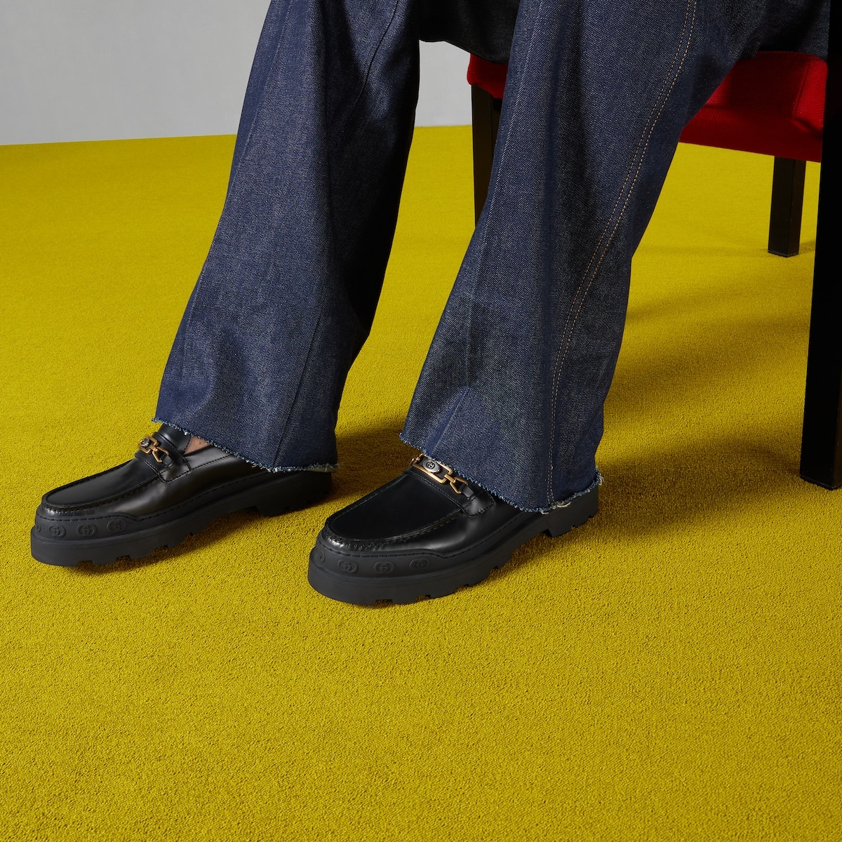 Men's Interlocking G loafer - 2