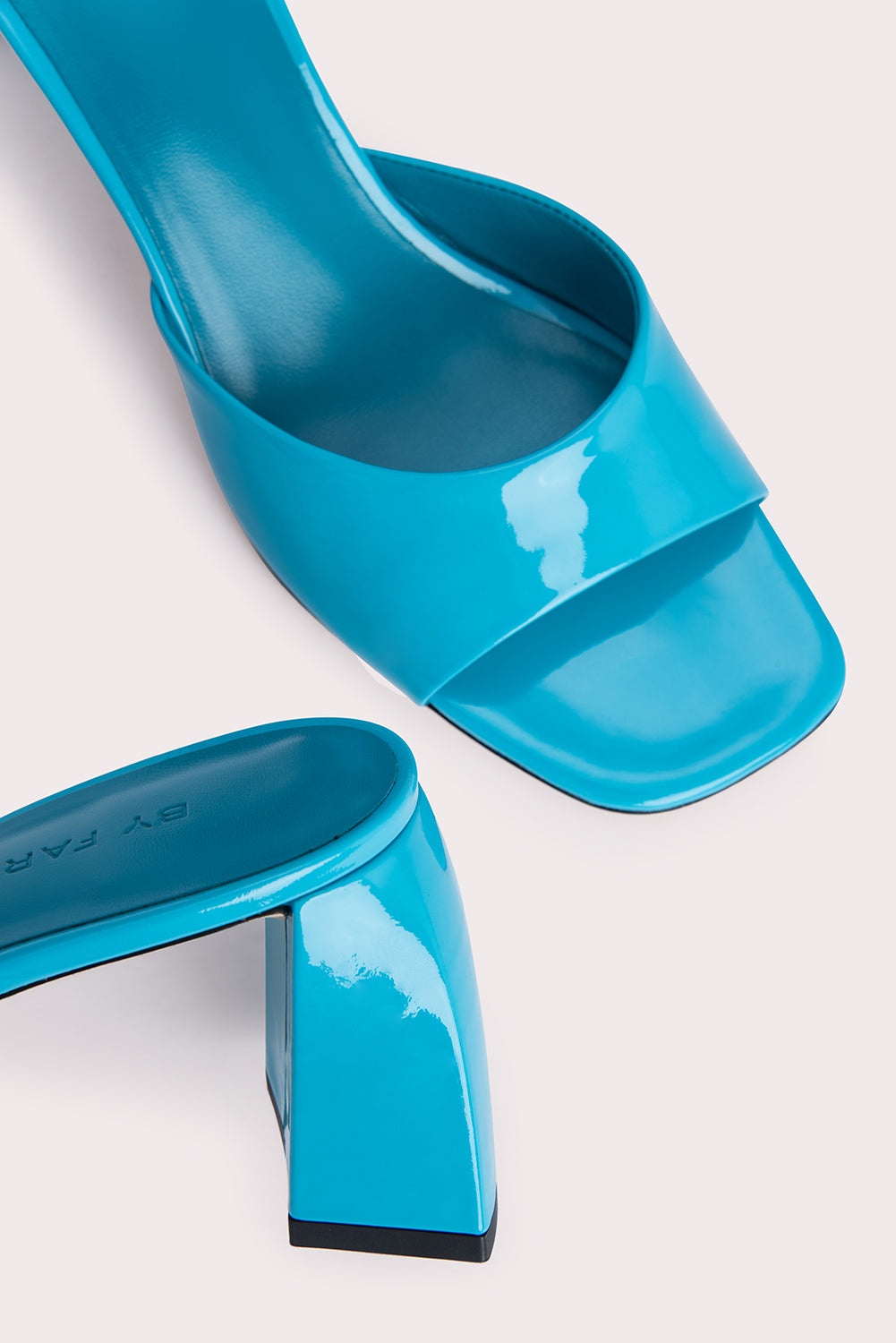 Romy Aqua Patent Leather - 5