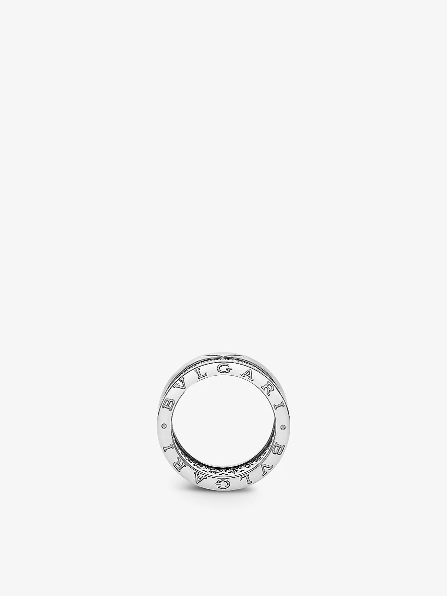 B.zero1 18ct white-gold and 1.63ct brilliant-cut diamond ring - 3