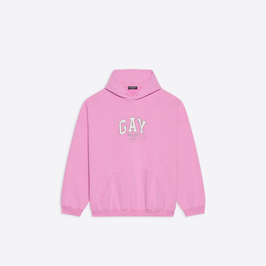 Pride Boxy Hoodie in Pink - 1