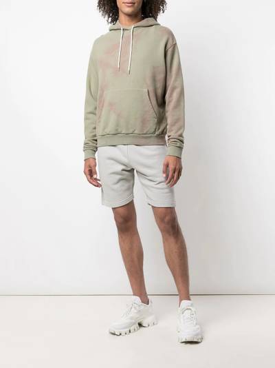 John Elliott Sequoia-print slim hoodie outlook