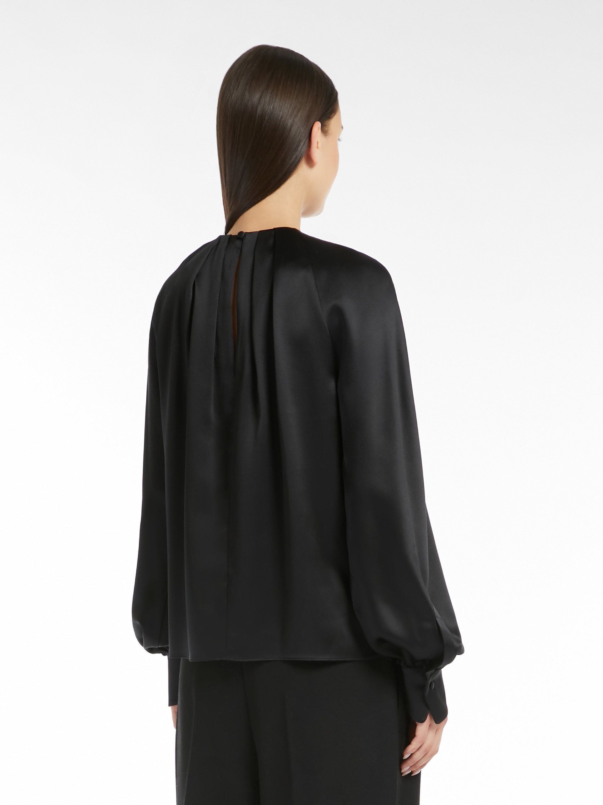 KEY Silk satin blouse - 4