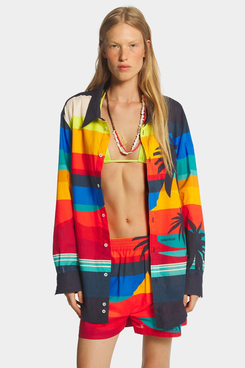 SUMMER LOVERS SUNSET SHIRT - 3